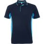 Montmelo rvid ujj uniszex sportpl, navy blue, sky blue